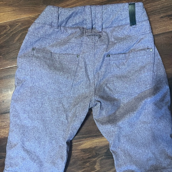 Aperture Dusty Purple Insulated Snow Pants with Belt Loops and Pockets M - Picture 4 of 9